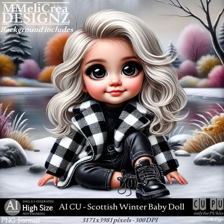 MMD - AI - CU Scottish Winter Baby Doll