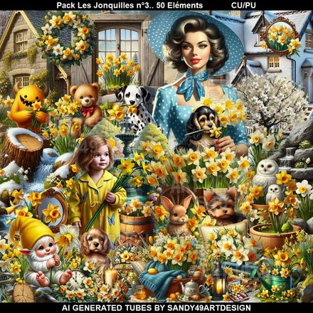 SAD - Pack Les Jonquilles N°3