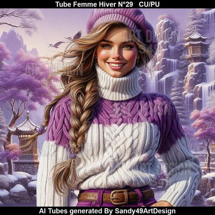 SAD - Tube Femme Hiver N°29