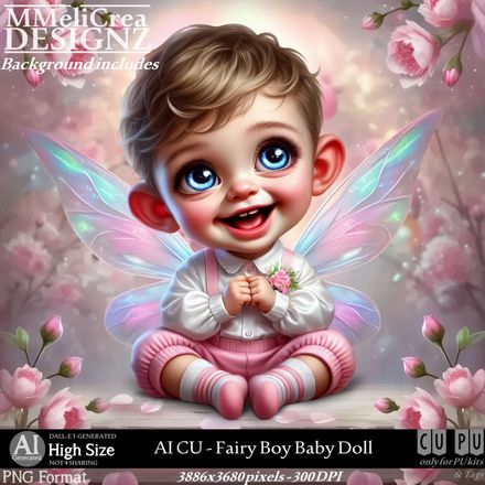 MMD - AI - CU Fairy Boy Baby Doll