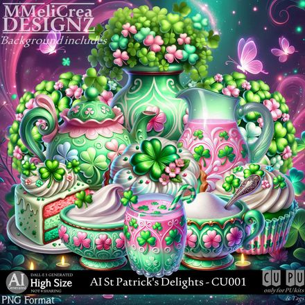 MMD - AI - St Patrick&#x27;s Delights - CU001
