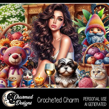 CD- Crocheted Charm