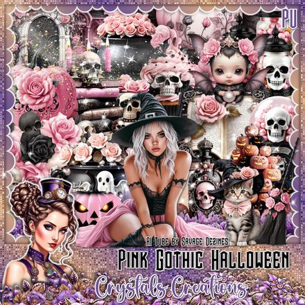 CC-Pink Gothic Halloween