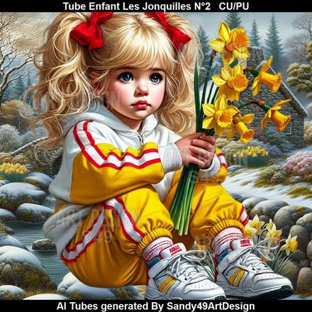 SAD - Tube Enfant Les Jonquilles N°2