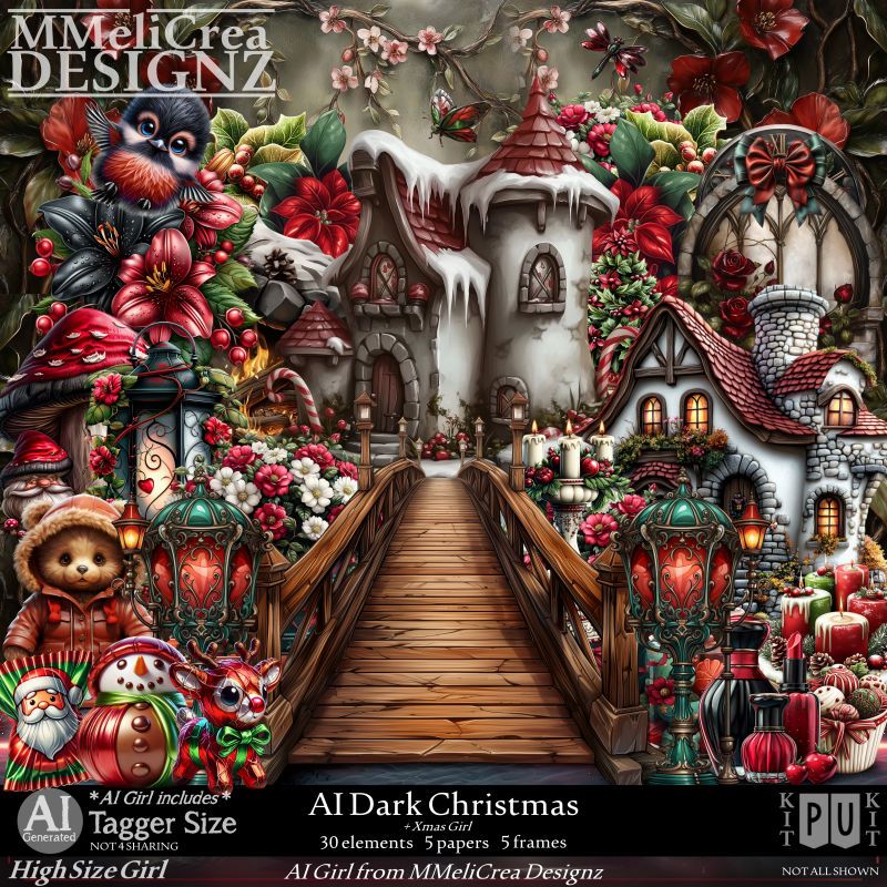 MMD - PU - AI - Dark Christmas
