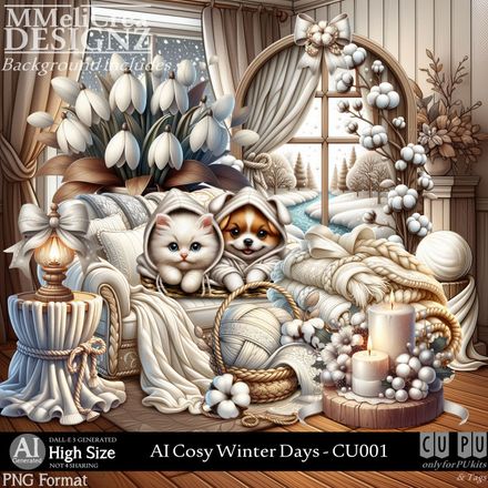 MMD - AI - Cosy Winter Days - CU001