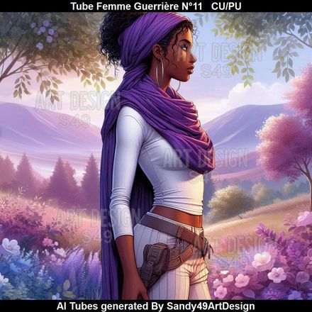 SAD - Tube Femme Guerrière N°11