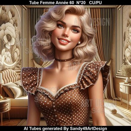 SAD - Tube Femme Année 60  N°20