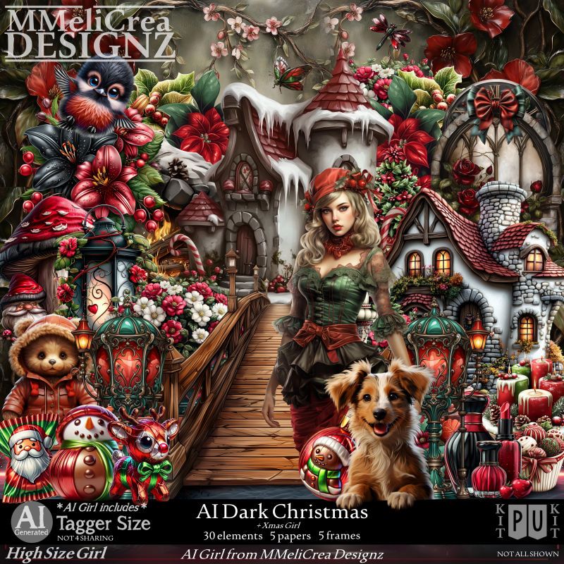 MMD - PU - AI - Dark Christmas