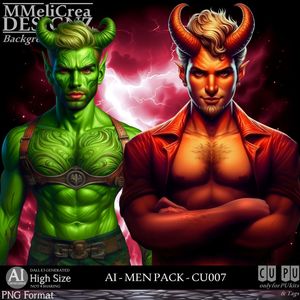 MMD - AI - MEN PACK - CU007
