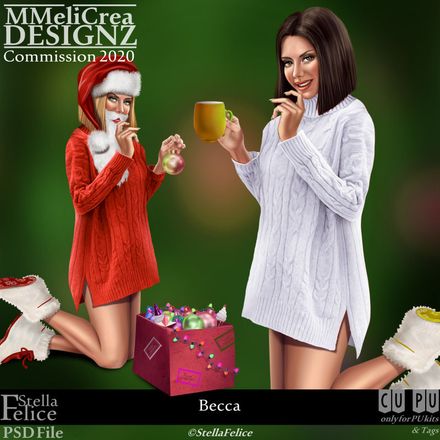 MMD - CLASSIC - Tube - CU Becca (PSD Format)