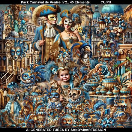 SAD - Pack Carnaval de Venise N°2