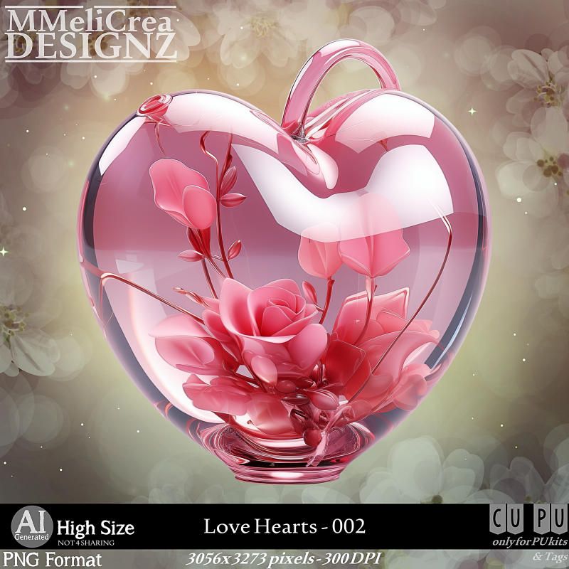 MMD - AI - Love Hearts - CU002