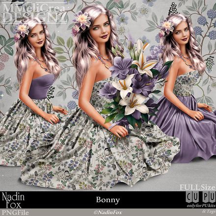 MMD - CLASSIC - Tube - CU Bonny (PNG Format)