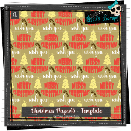 LS-Christmas Paper15 template