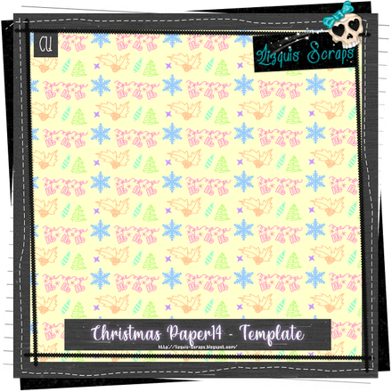 LS-Christmas Paper14 template