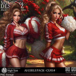 MMD - AI - GIRLS PACK - CU014