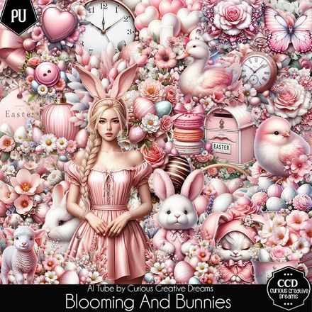 CCD-Blooming And Bunnies 