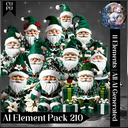 MVD - AI CU/PU Element Pack 210 Green Gnomes