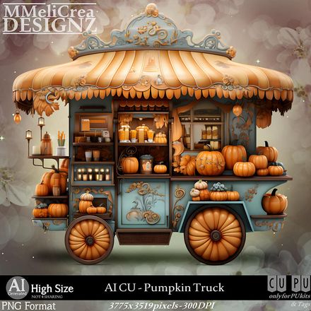 MMD - AI - CU Pumpkin Truck