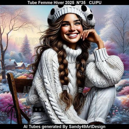 SAD - Tube Femme Hiver 2025  N°35