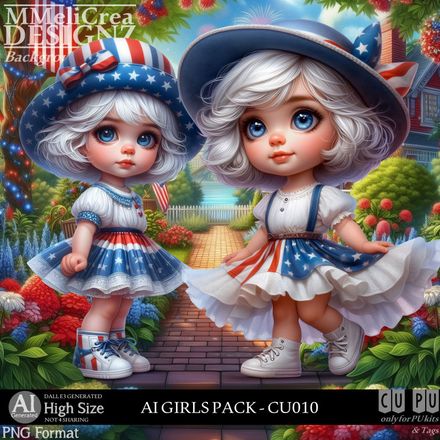 MMD - AI - GIRLS PACK - CU010