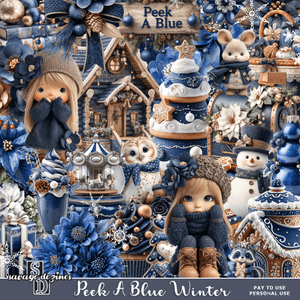 SD - Peek A Blue Winter Kit