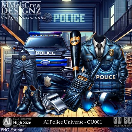 MMD - AI - Police Universe - CU001