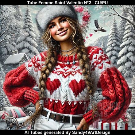 SAD - Tube Femme Saint Valentin N°2
