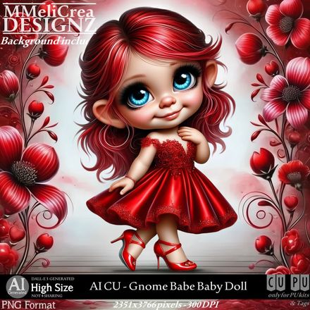 MMD - AI - CU Gnome Babe Baby Doll