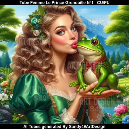 SAD - Tube Femme Le Prince Grenouille N°1
