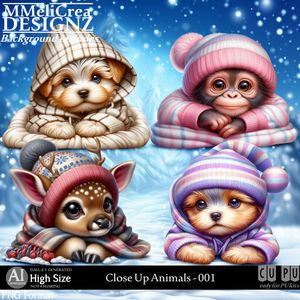 MMD - AI - Close Up Animals - CU001