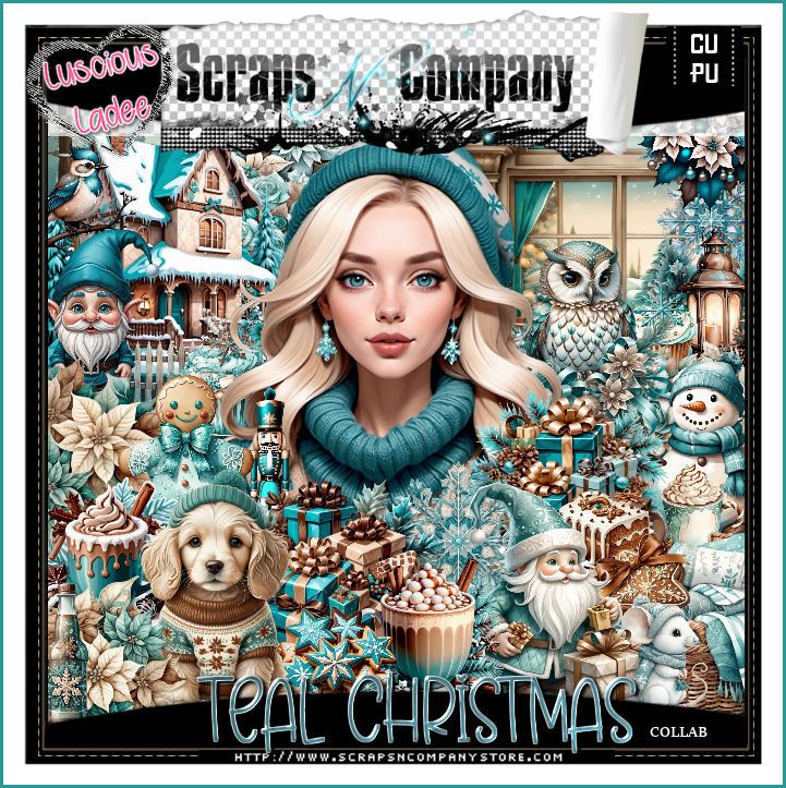 SNCO - Teal Christmas Store Collab