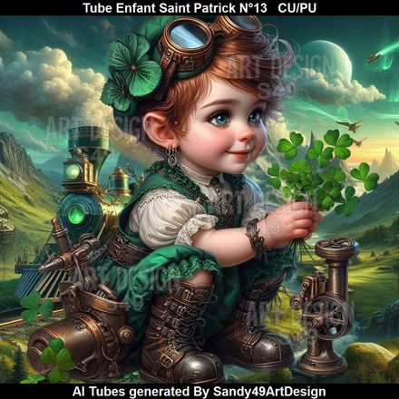 SAD - Tube Enfant Saint Patrick N°13