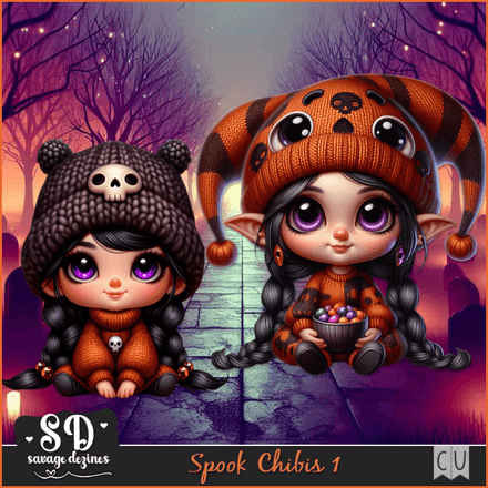 SD - Spook Chibis 1