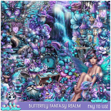 SD - Butterfly Fantasy Realm Kit