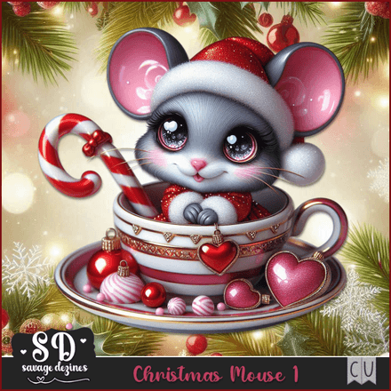SD - AI CU Christmas Mouse 1