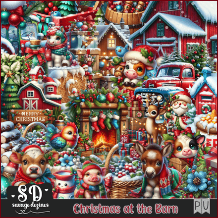 SD - Christmas At The Barn Kit