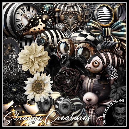 CCD-Strange Creatures Mini Kit 