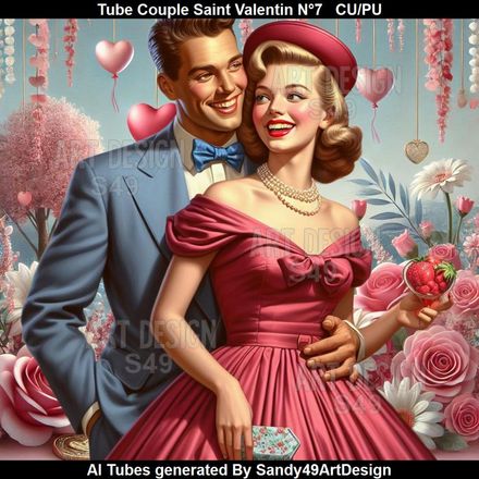 SAD - Tube Couple Saint Valentin N°7