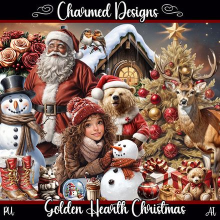 CD- Golden Hearth Christmas