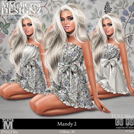 MMD - CLASSIC - Tube - CU Mandy 2 (PNG Format)
