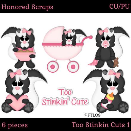 HS Too Stinkin Cute 1 (CU/PU)