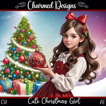 CD- Cute Christmas Girl