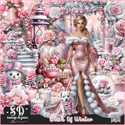 SD - Blush Of Winter Kit