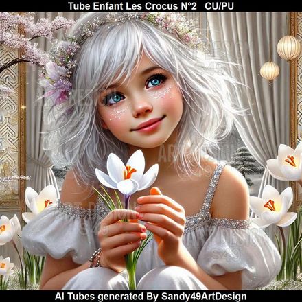SAD - Tube Girls Les Crocus N°2