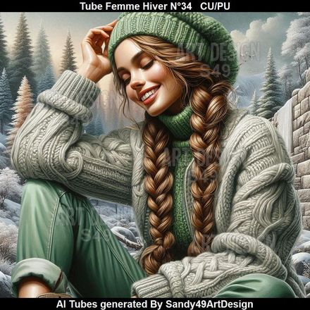 SAD - Tube Femme Hiver N°34