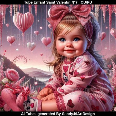 SAD - Tube Enfant Saint Valentin N°7