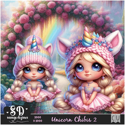 SD - Unicorn Chibis 2