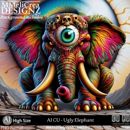 MMD - AI - CU Ugly Elephant